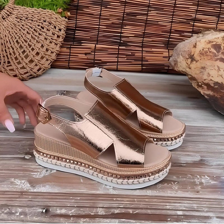 סנדלי פלטפורמה אורתופדיים לנשים